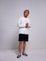 "Human Reality" Collection | Crew Neck w/ wide shoulder back print I UNISEX