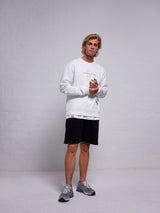 "Human Reality" Collection | Crew Neck w/ wide shoulder back print I UNISEX